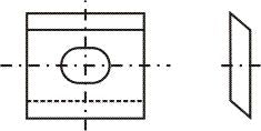 Wendeplatte 54 für System Oertli 9x8x1,5mm T04F 10 St.