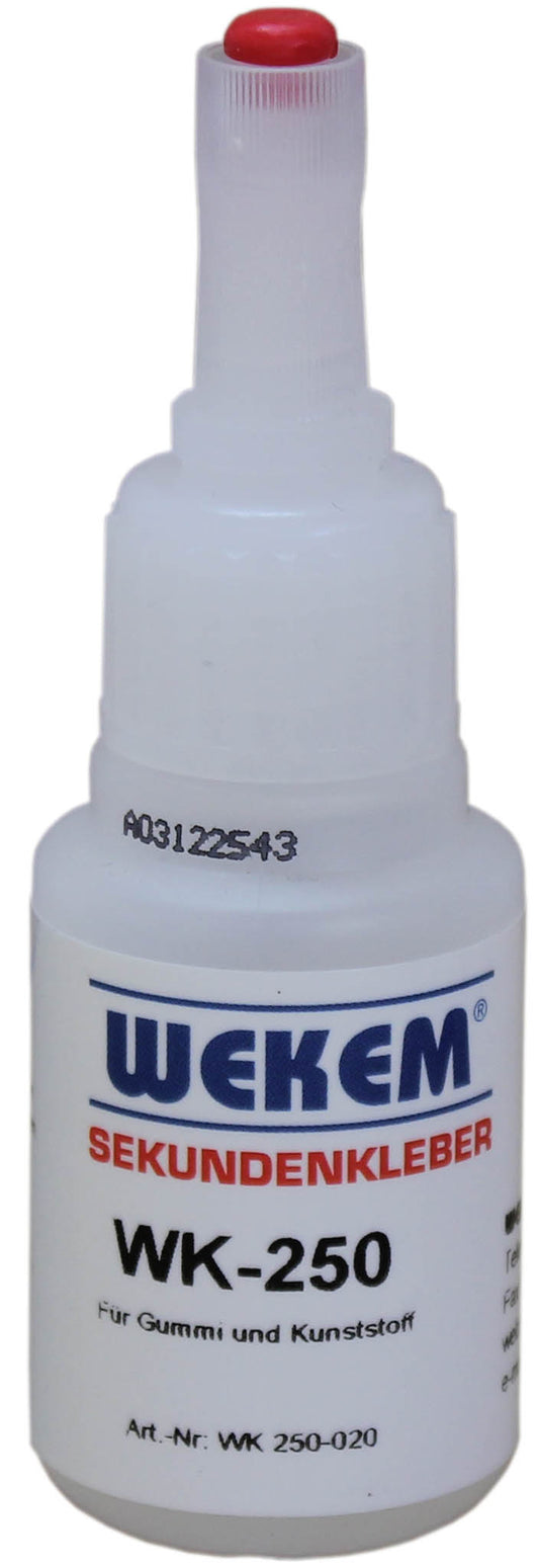 WEKEM WK 250 Sekundenkleber mittelviskos 20 g
