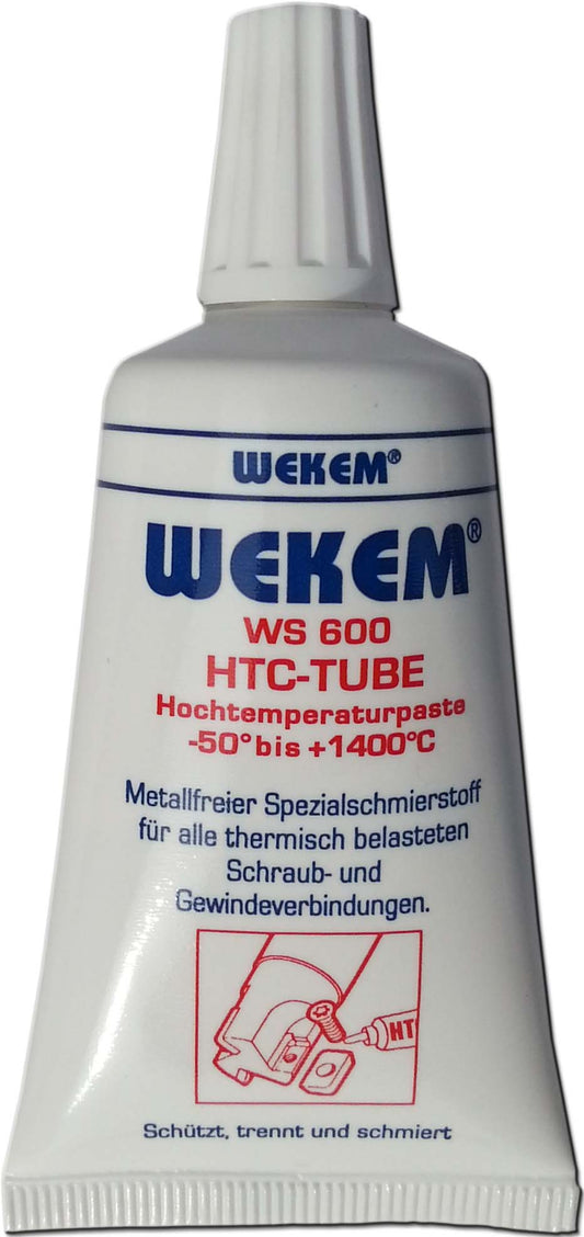 WEKEM WS 600 HTC-Tube 30 g, WS 600 ist ein hochwirksamer, weißer metallfreier Schmierstoff