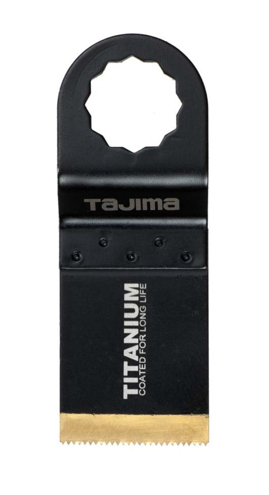 TAJIMA Sägeblatt für Oszillierende Maschinen passend für FEIN® und SUPERCUT® 34mm Titan-Bi-Metall , TAJ-30340