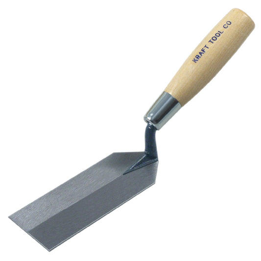 KRAFT TOOL Archäologie Spachtelkelle mit Holzgriff, 125 x 38 mm
