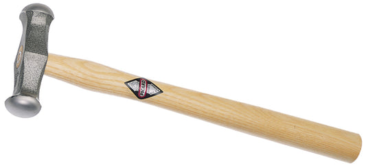 Picard Spannhammer mit Eschenstiel 375g Kopfgewicht | flache und gewölbte Bahn | Feinbearbeitung von Karosserieoberflächen | Formen und Glätten von Blech.