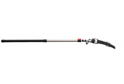 SILKY Zübat Professional Teleskopsäge 2-teilig 1,75–2,65 m | 330 mm Zugsägeblatt 7,5 Z/30 mm Mirai-Me | ovale Alu-Stange, Doppel-Verriegelung | hartverchromt gegen Rost & Harz | HookFox optional